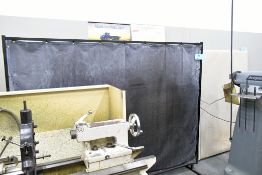 Lot-(1) Chip Curtain and (1) Partition Panel