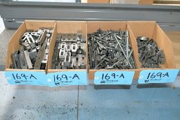 Lot-Various Hold Down Tooling in (4) Boxes Under (1) Bench