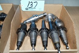Lot-(6) CAT40 Taper Tool Holders in (1) Box
