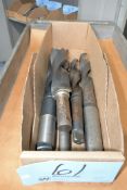 Lot-Industrial Straight Shank and Taper Shank Drills in (1) Box