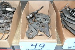 Lot-Various Small Kant Twist Clamps in (1) Box