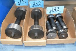 Lot-Custom Fabricated Grinding Arbors in (3) Boxes