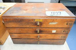 Meyer 4-Drawer Pin Gage Cabinet
