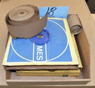 Lot-Various Sanding Cloth in (1) Box