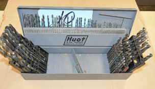 Huot Multi Compartment Drill Index with Drills in (1) Box