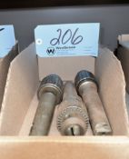 Lot-(3) Various Drill Chucks in (1) Box