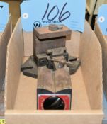 Lot-(1) Magnetic V-Block and (1) Fixture in (1) Box