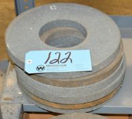 Lot-Large Grinding Wheels in (1) Stack on (1) Shelf