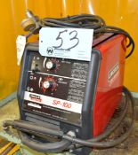 Lincoln Electric Model SP-100, 100-Amp Capacity DC Wire Feed Mig Welder