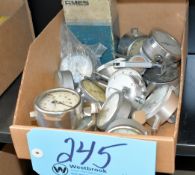Lot-Various Dial Force Indicators in (1) Box