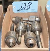 Lot-(6) Various Drill Chucks in (1) Box