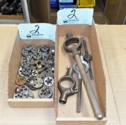 Lot-Thread Dies and Die Handles in (2) Boxes