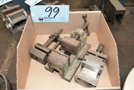 Lot-(3) Various Small Machine Vises in (1) Box