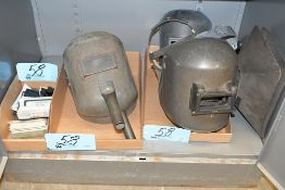 Lot-Welding Helmets and Replacement Filter Plates in (3) Boxes