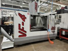 Haas VF-4 Vertical Machining Center, 10,000 RPM, 40 Taper