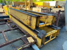 (1) Pair of 30' Long Tracks Gantry Crane