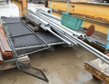 Lot-Containment Area Fence Components