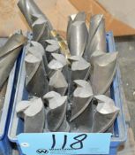 Lot-Single End Mills in (1) Bin