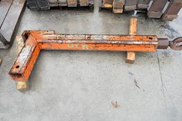 5' - 8' Extendable Fork Lift Boom Attachment