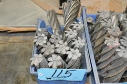Lot-Single End Roughing Mills in (1) Bin