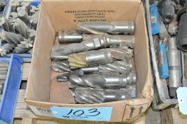 Lot-Single End Mills in (1) Box