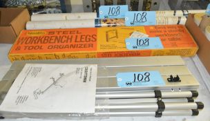 Lot-Craftsman Copy Crafter Components, Steel City Work Bench Legs, and T-Track Kits
