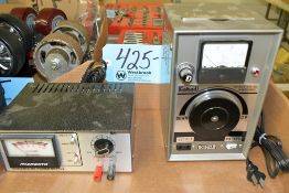 Lot-(1) Micronta Variable DC Power Supply and (1) Calrad 45-739 Variable Voltage Transformer