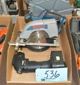 Lot-(1) Bosch 24-Volt Cordless 6 1/2