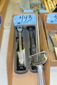 Lot-(2) Various Torque Wrenches in (1) Box