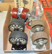Lot-Various Caster Wheels in (1) Box