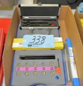 Lot-Various Boring Bar Sets and Packaged Boring Bars in (1) Box