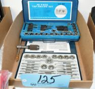 Lot-(2) Tap and Die Sets in (1) Box