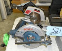 Lot-(1) Bosch and (1) Craftsman 7 1/4