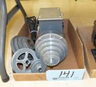 Marathon 1 1/2-HP 1-PH Motor with Step Pullies in (1) Box Under (1) Table