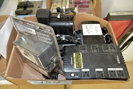 Lot-Power Converter, Compressor, Surge Protector, Aerator, Etc. in (1) Box