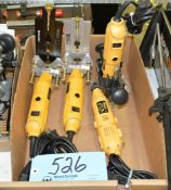 Lot-(4) Craftex Electric Rotary Tools in (1) Box