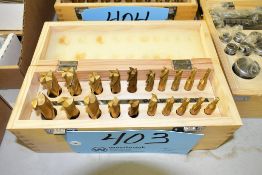Drill Master Single End Mill Set with Case