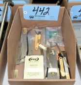 Lot-Various Feeler Gages in (1) Box