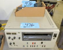 Lot-(1) Sony U-Matic VO-5600 Video Cassette Recorder with Viewsonic Volume Controller