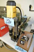 DeWalt DWE1622 Bench Top Magnetic Drill Press with Oiler in (1) Box, 1/8