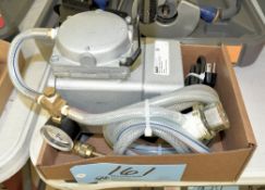 Gast Model DOA-V750-AA, 60-PSI Vacuum Pump in (1) Box