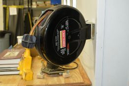 Lot-(1) Craftsman 30' Extension Cord Reel and (1) Air Hose Reel