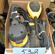 Lot-(1) DeWalt DW423 and (1) DeWalt D26441 Electric Sanders in (1) Box