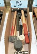 Lot-Various Hammers in (1) Box