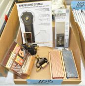 Lot-Various Sharpening Tools in (1) Box