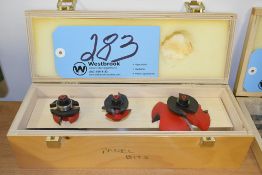 Freud 97-226 3-Piece Panel Bit Set with Case