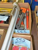 Lot-Various Pipe Wrenches in (1) Box
