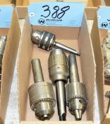 Lot-(4) Various Drill Chucks in (1) Box