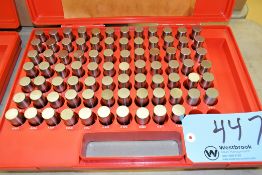 M5 Minus .751 - .832 Pin Gage Set