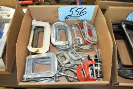 Lot-Various C-Clamps in (1) Box